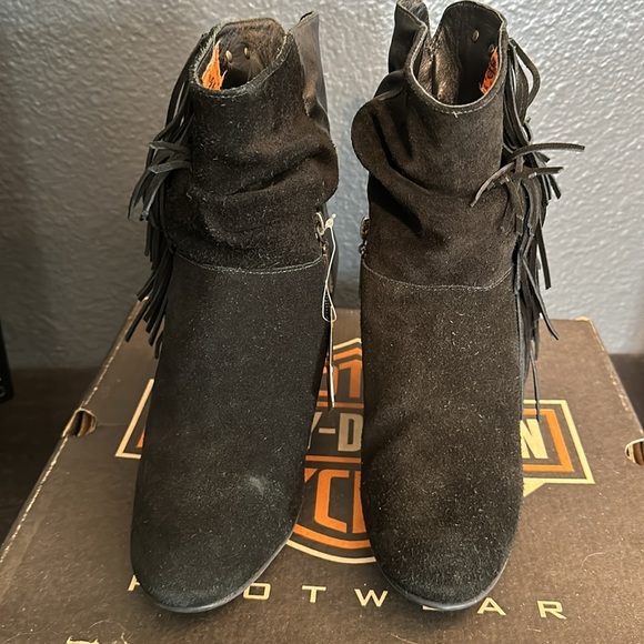 Harley Suede fringed booties - Picture 6 of 8